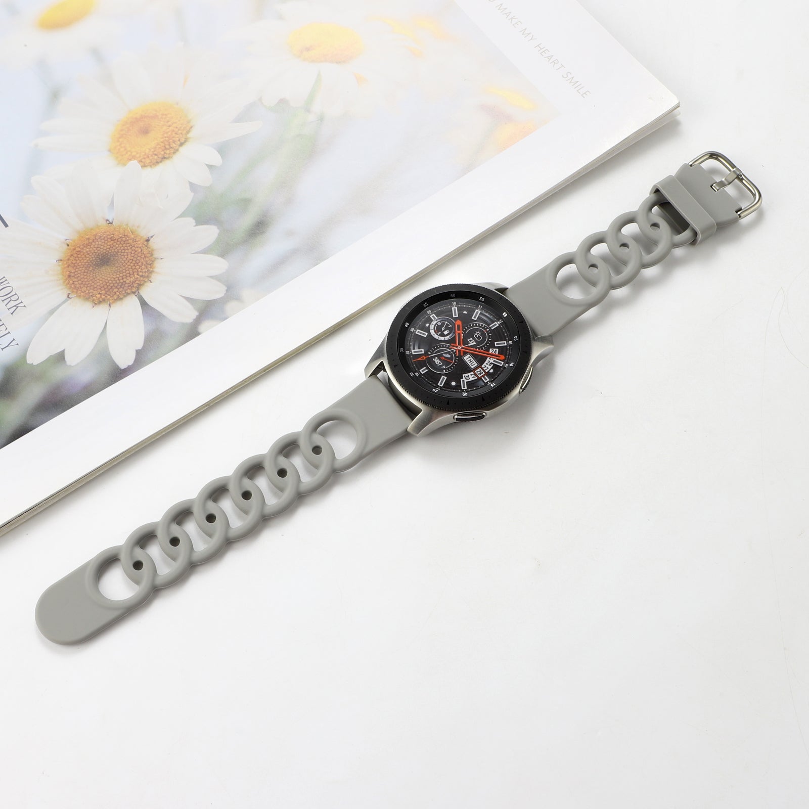 For Huawei Watch Buds GT3 SE GT3 Pro 46mm Silicone Watch Band 22mm Donut Hollow Replacement Wrist Strap For Huawei Watch Buds GT3 SE GT3 Pro 46mm Silicone Watch Band 22mm Donut Hollow Replacement Wrist Strap